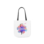 Canvas Tote Bag, 5-Color Straps – Durable, Stylish & Spacious Design."