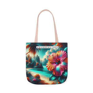Canvas Tote Bag, 5-Color Straps