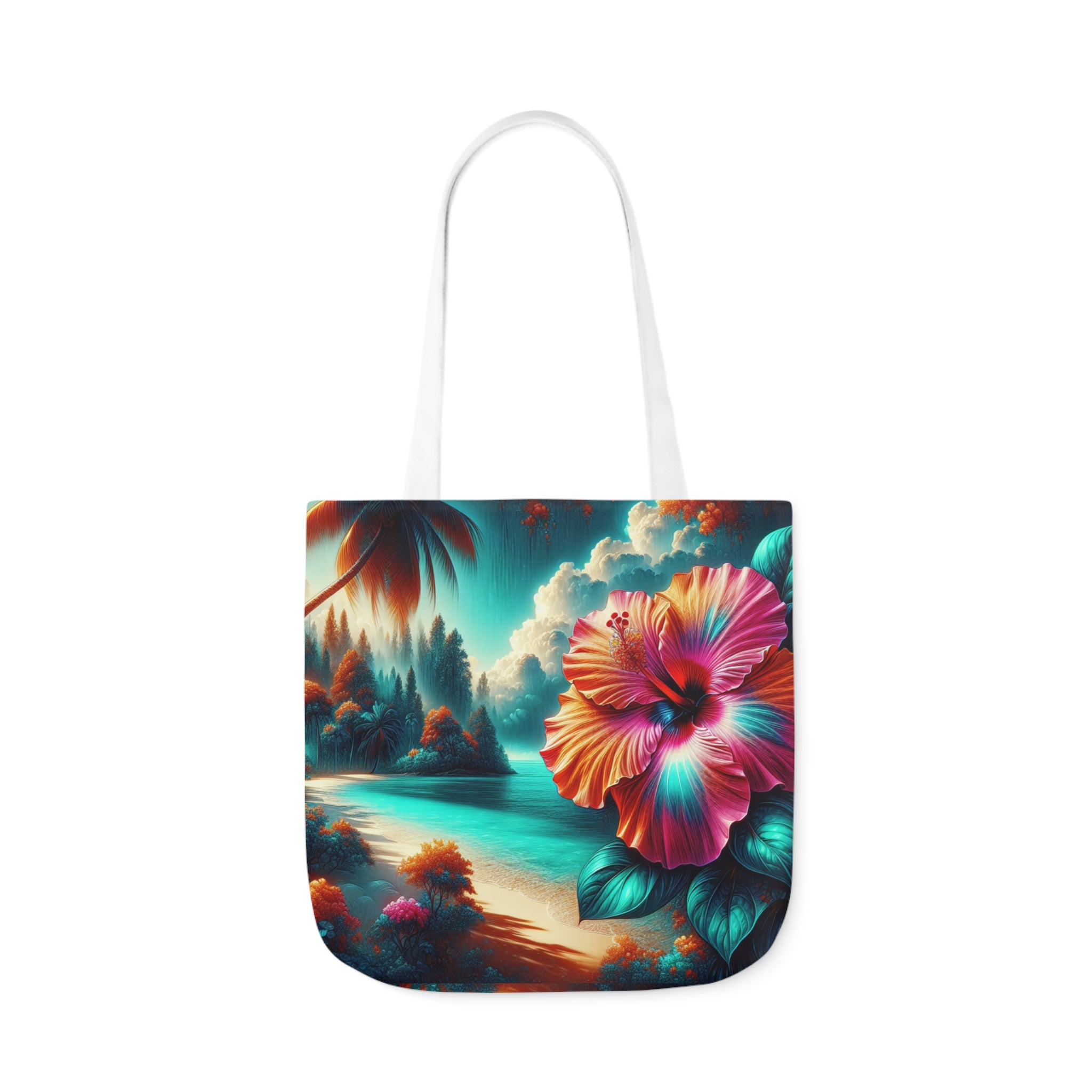 Canvas Tote Bag, 5-Color Straps
