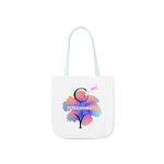 Canvas Tote Bag, 5-Color Straps – Durable, Stylish & Spacious Design."