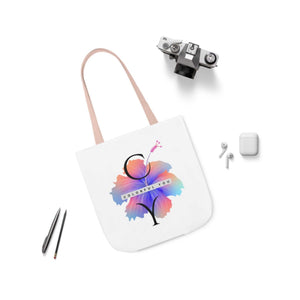 Canvas Tote Bag, 5-Color Straps – Durable, Stylish & Spacious Design."