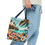 Tropical Paradise Tote Bag - Colorful You Floral Design