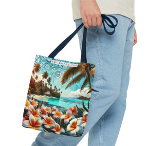 Tropical Paradise Tote Bag - Colorful You Floral Design
