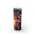 Skinny Tumbler with Straw, 20oz