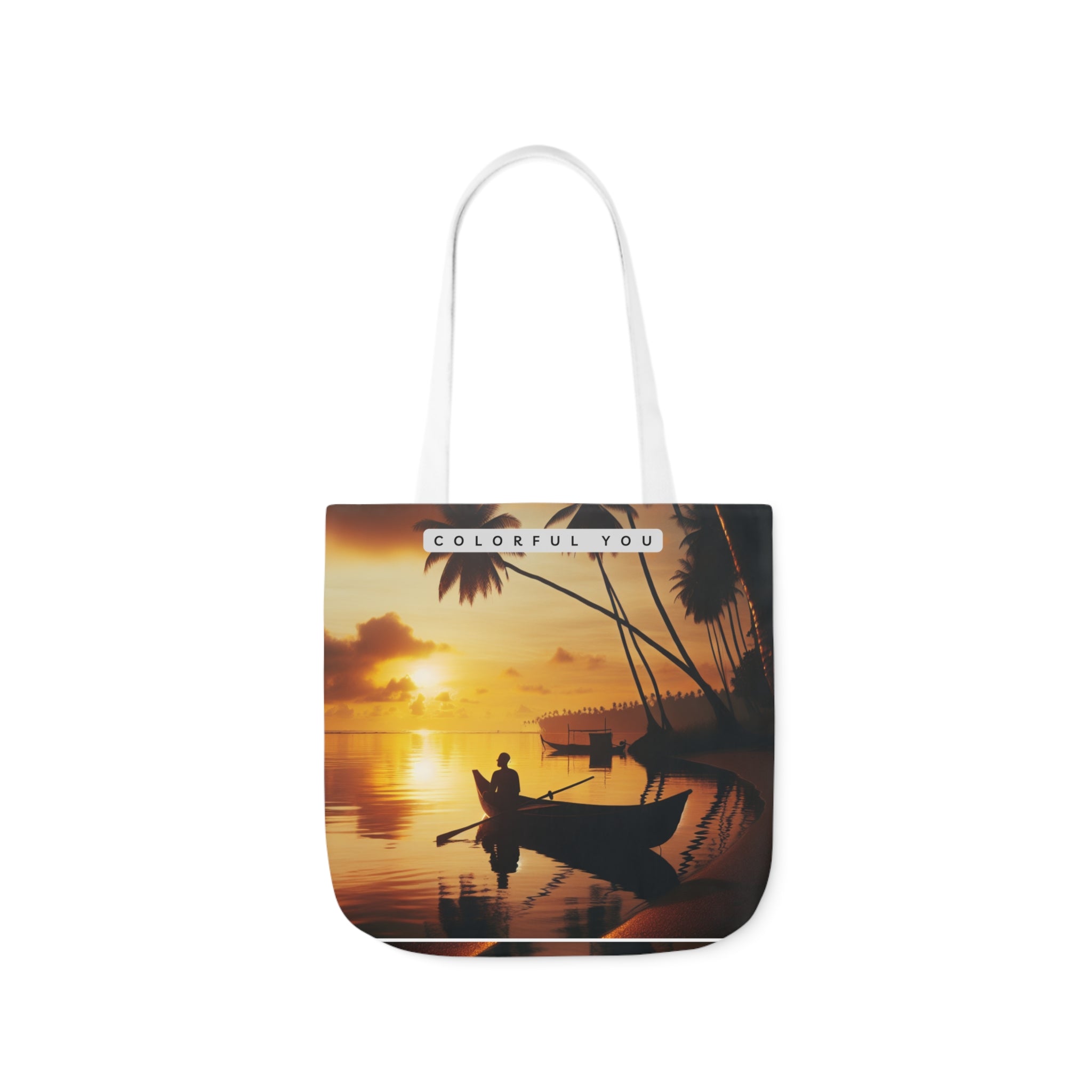 Canvas Tote Bag, 5-Color Straps