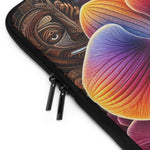 Vibrant Floral Laptop Sleeve - Ethnic Artwork Design