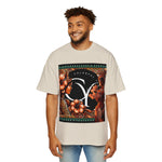 Colorful You Designer Front Tropical Sunset Graphic Tee - Relaxed Fit, Unisex, Bohemian Style, Beachwear, Travel Essentials
