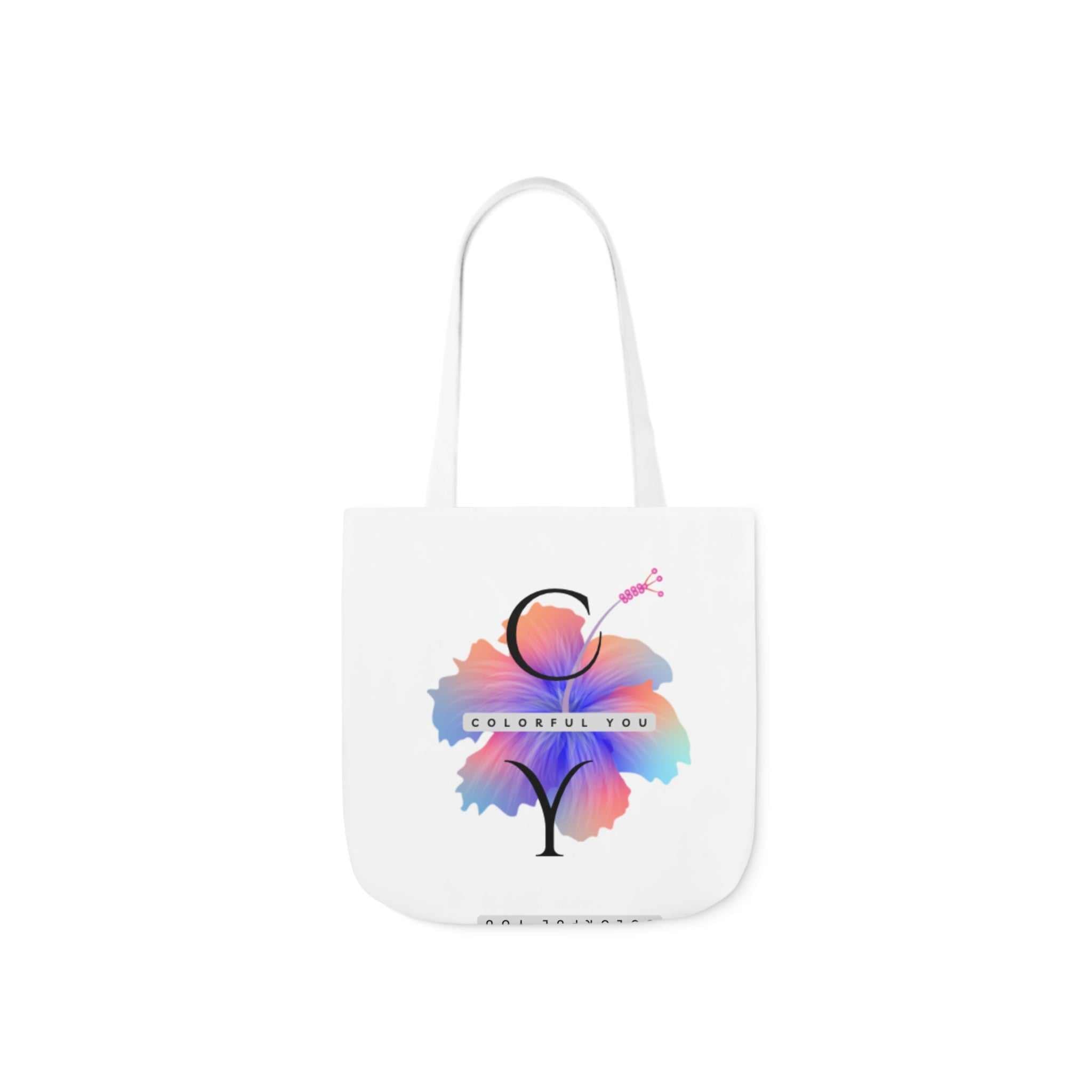 Canvas Tote Bag, 5-Color Straps – Durable, Stylish & Spacious Design."