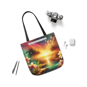 Canvas Tote Bag, 5-Color Straps