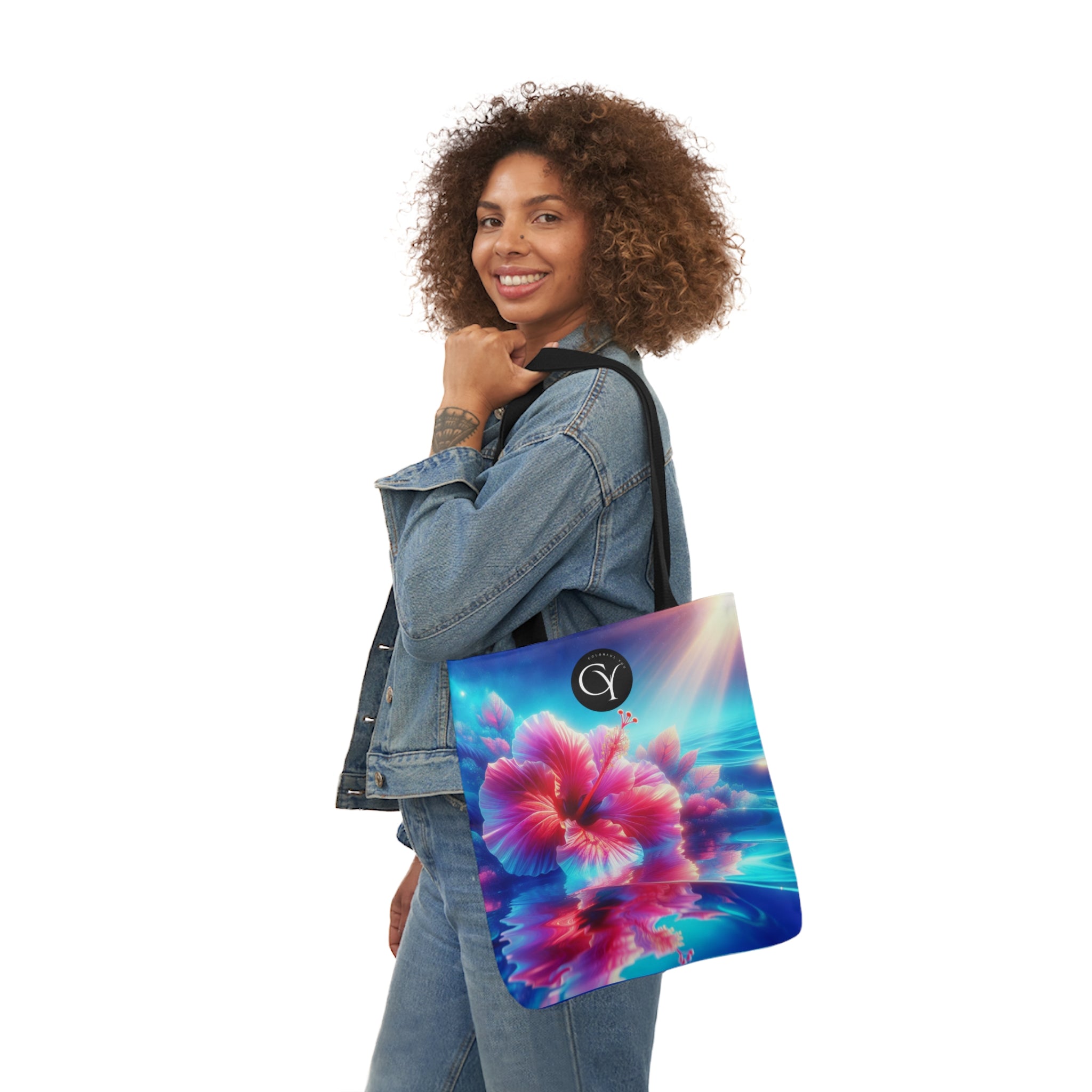 Canvas Tote Bag, 5-Color Straps
