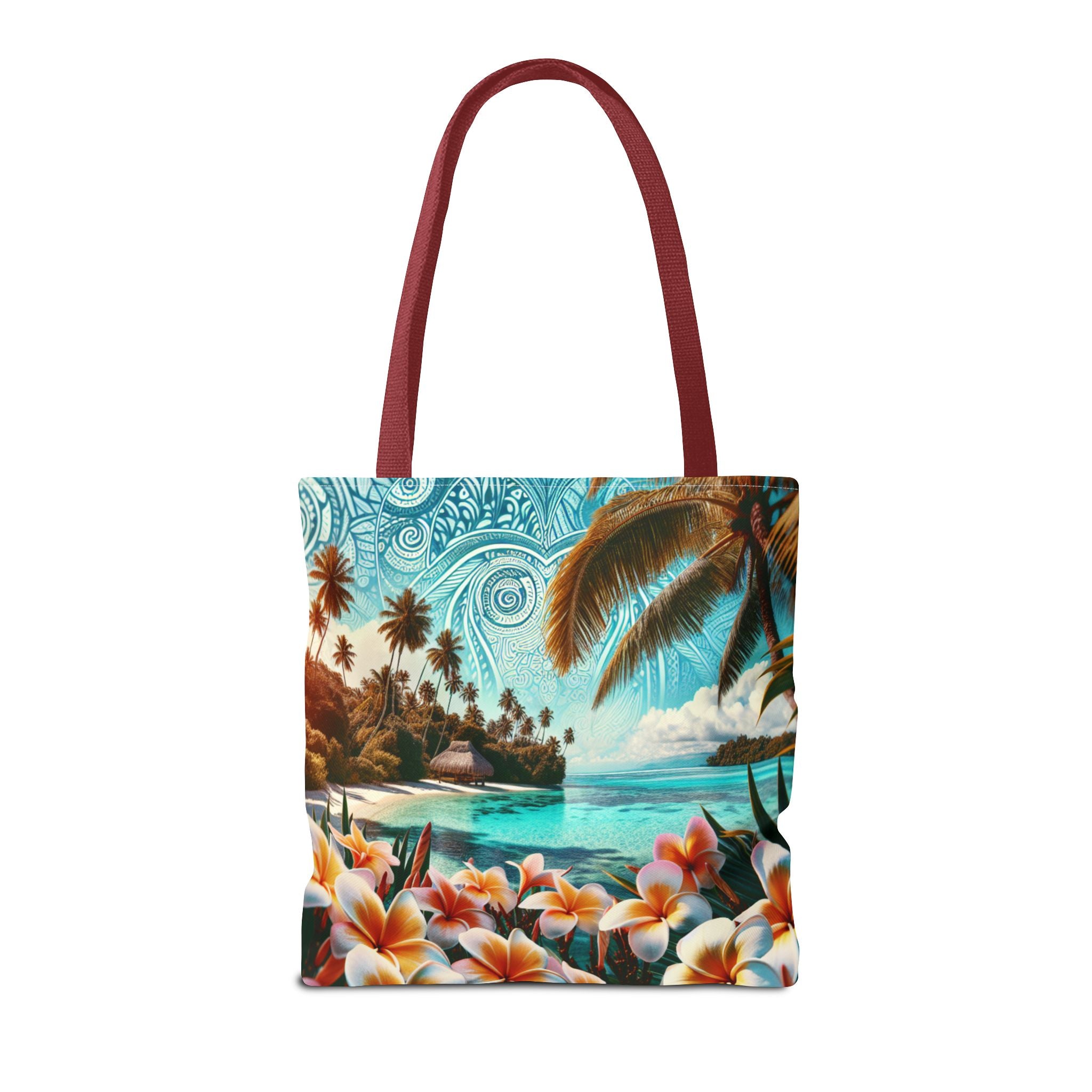 Tropical Paradise Tote Bag - Colorful You Floral Design