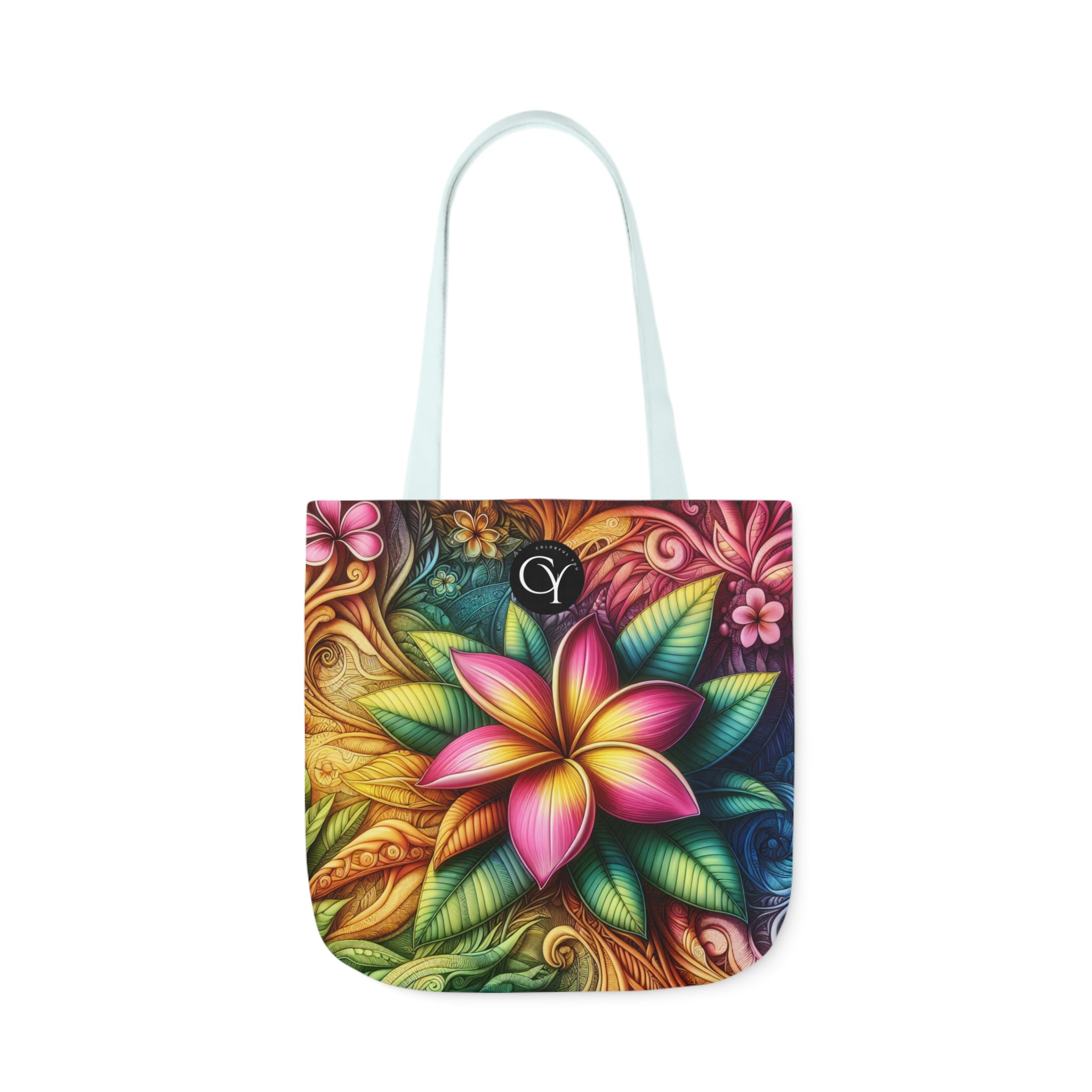 Canvas Tote Bag, 5-Color Straps