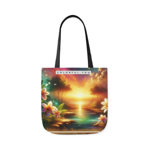 Canvas Tote Bag, 5-Color Straps