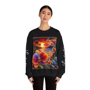 Lautastic Represent Sweatshirt - Lautastic Flower Design