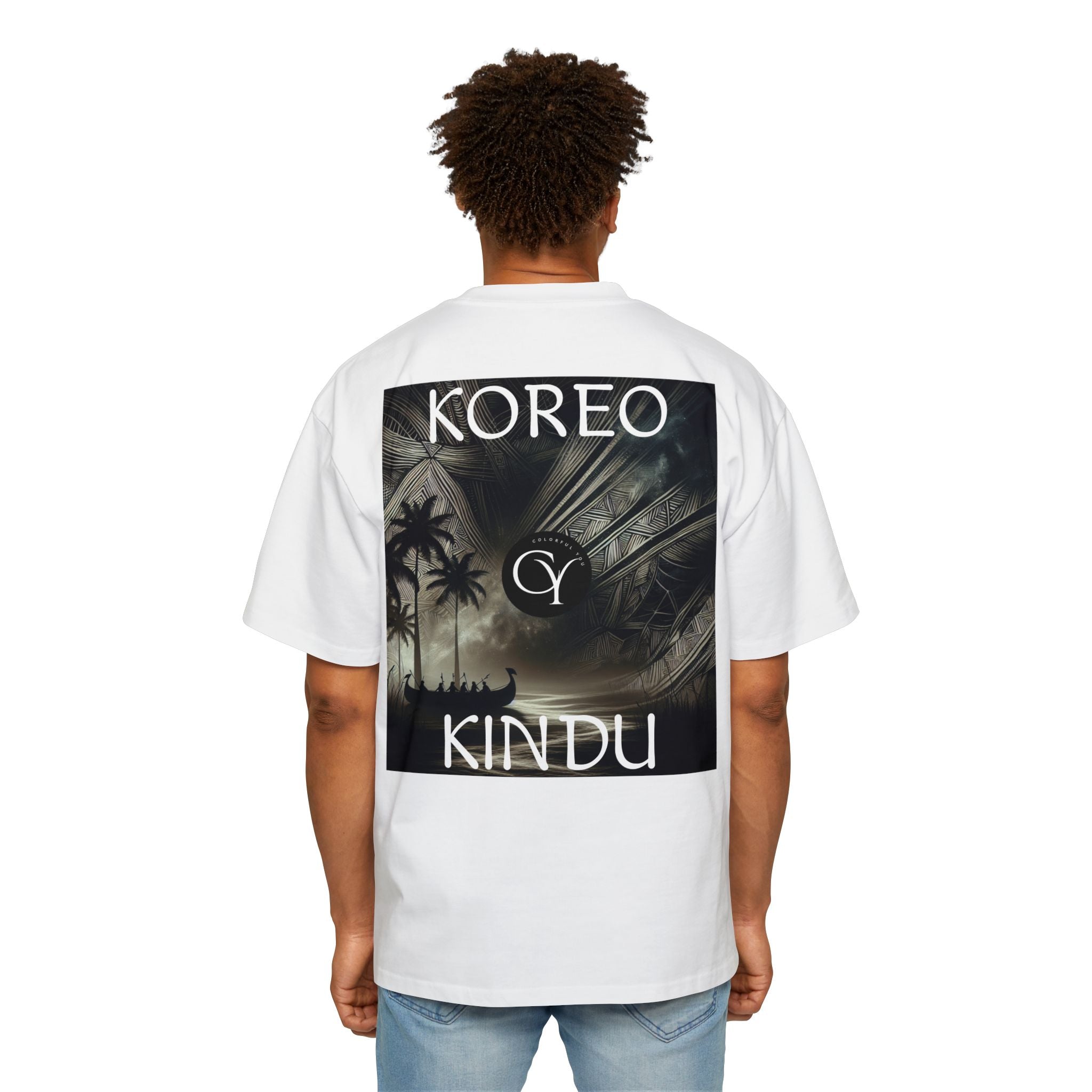 Oversized Tee - Koreo Kindu Shirt for Men