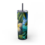 Skinny Tumbler with Straw, 20oz