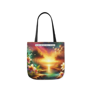 Canvas Tote Bag, 5-Color Straps