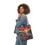 Canvas Tote Bag, 5-Color Straps