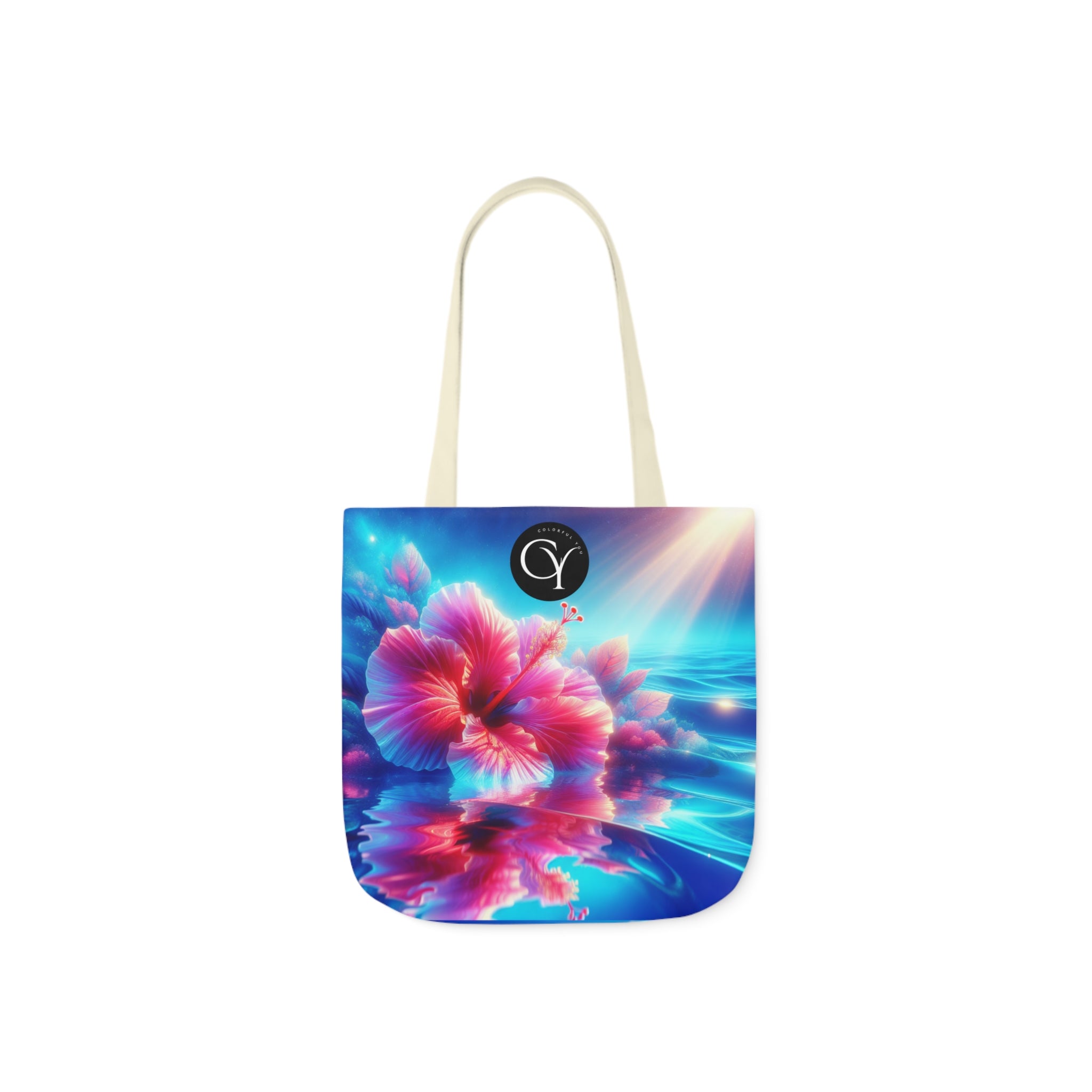 Canvas Tote Bag, 5-Color Straps