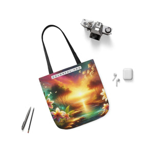 Canvas Tote Bag, 5-Color Straps