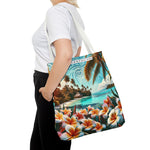 Tropical Paradise Tote Bag - Colorful You Floral Design