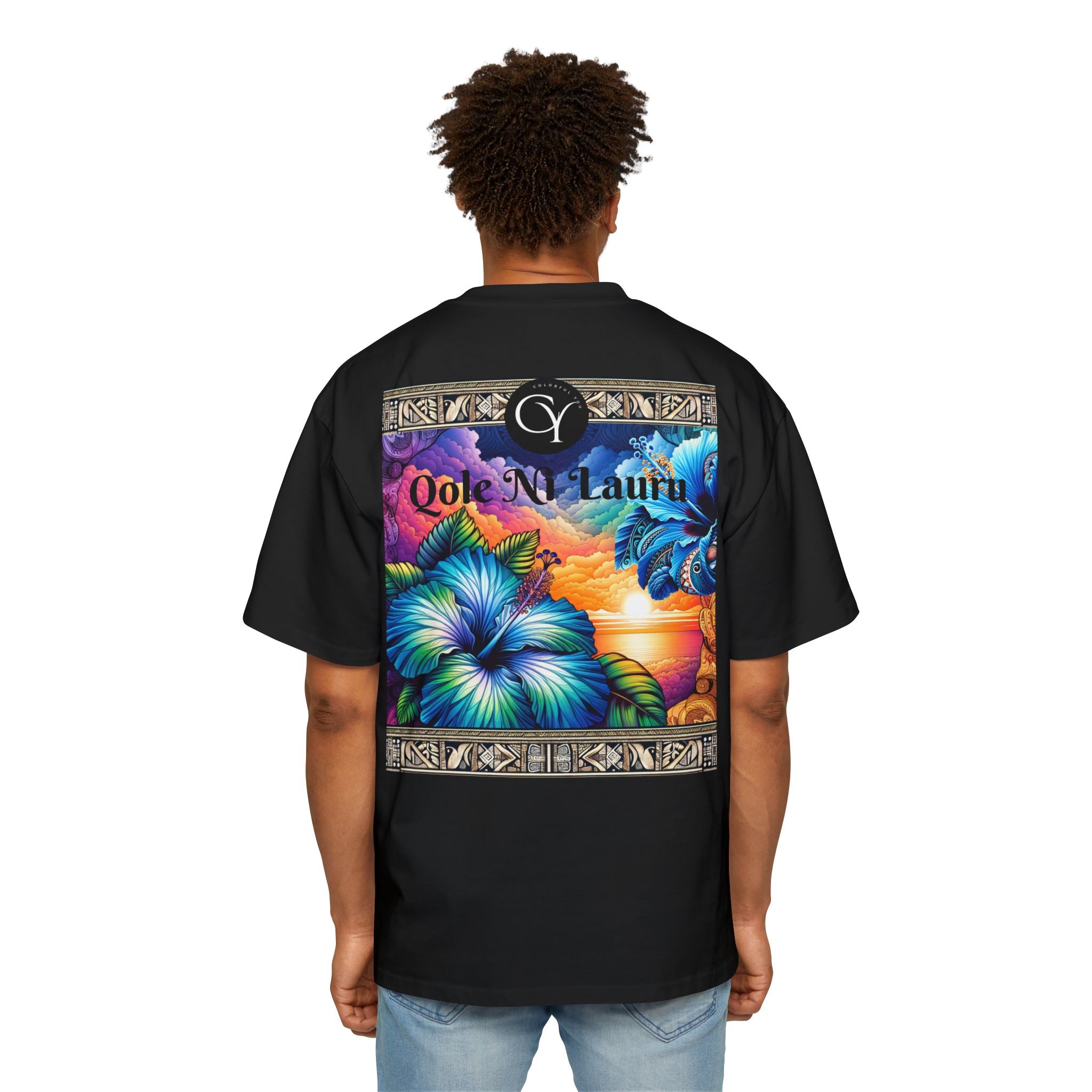 Qole Ni Lauru Tee - Colorful You Designed