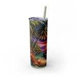 Skinny Tumbler with Straw, 20oz