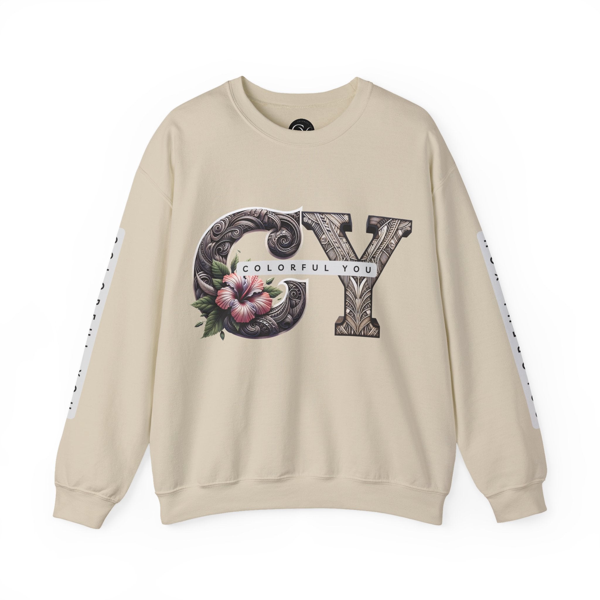 Colorful You Floral Crewneck Sweatshirt - Unisex Heavy Blend