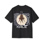 Kale Graphic Tee for Eco-Friendly Living - Mens Oversized Heavy Premium