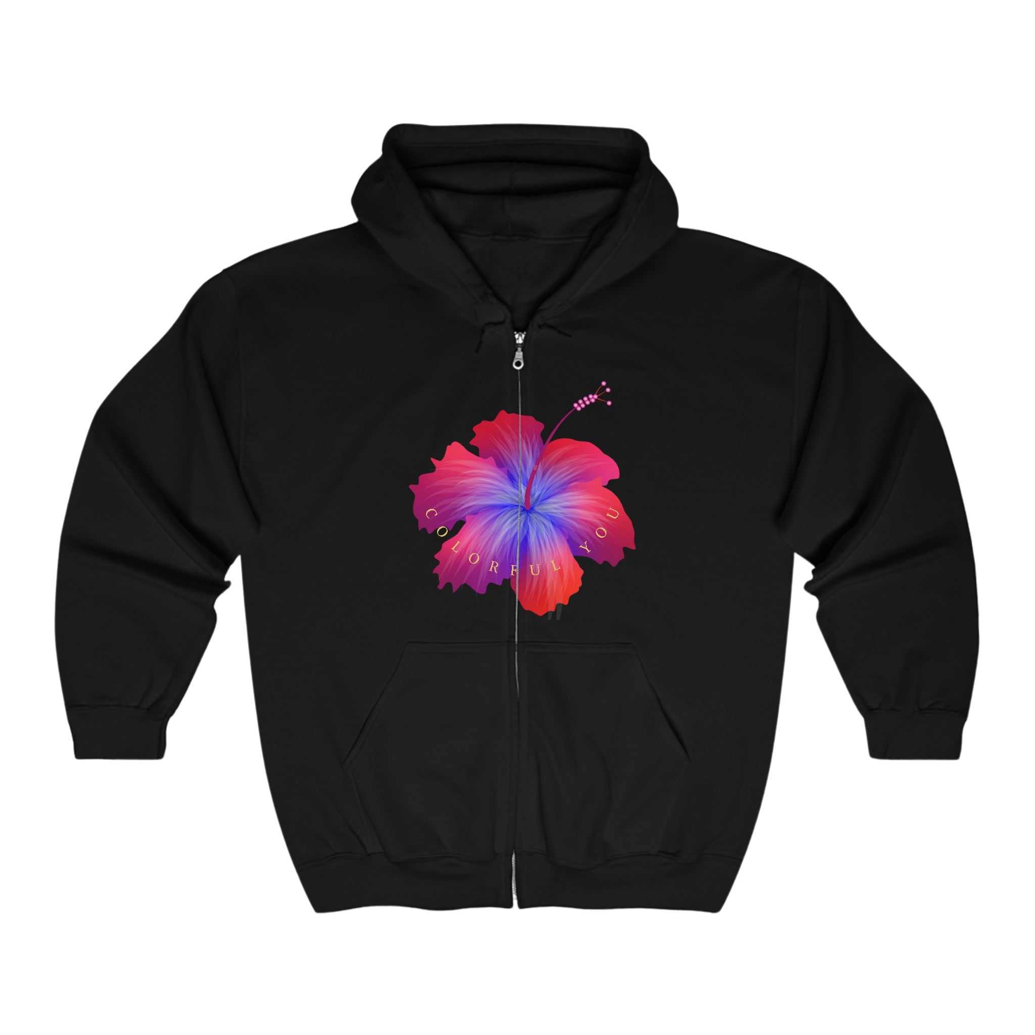 Full Zip Hooded Sweatshirt