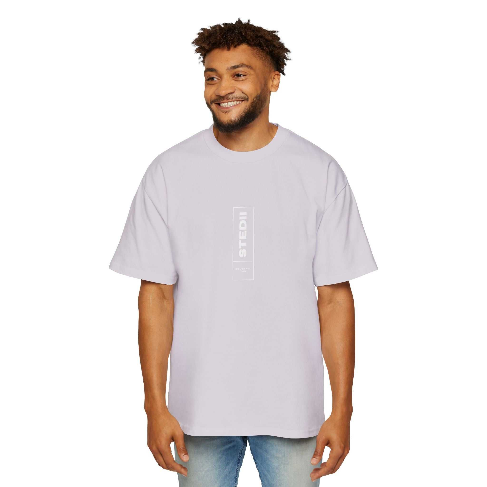 Stedii Tee Men's Heavy Oversized – Ultimate Comfort & Style | Shop Now