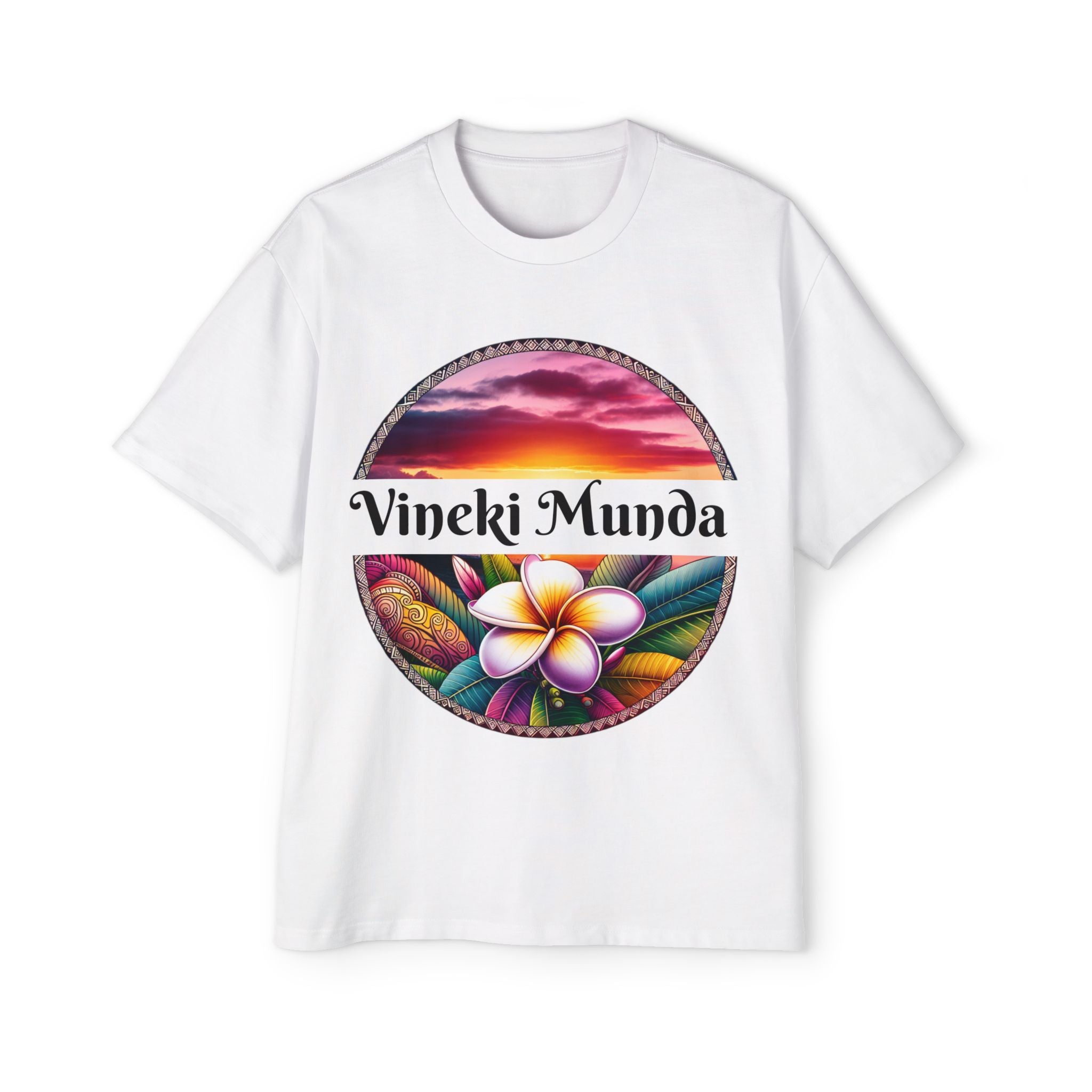 Vineki Munda Tee - Heavy Oversized Shirt with Vibrant Artwork