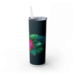 Skinny Tumbler with Straw, 20oz – Double-Wall Stainless Steel Design!.