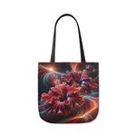 Canvas Tote Bag, 5-Color Straps