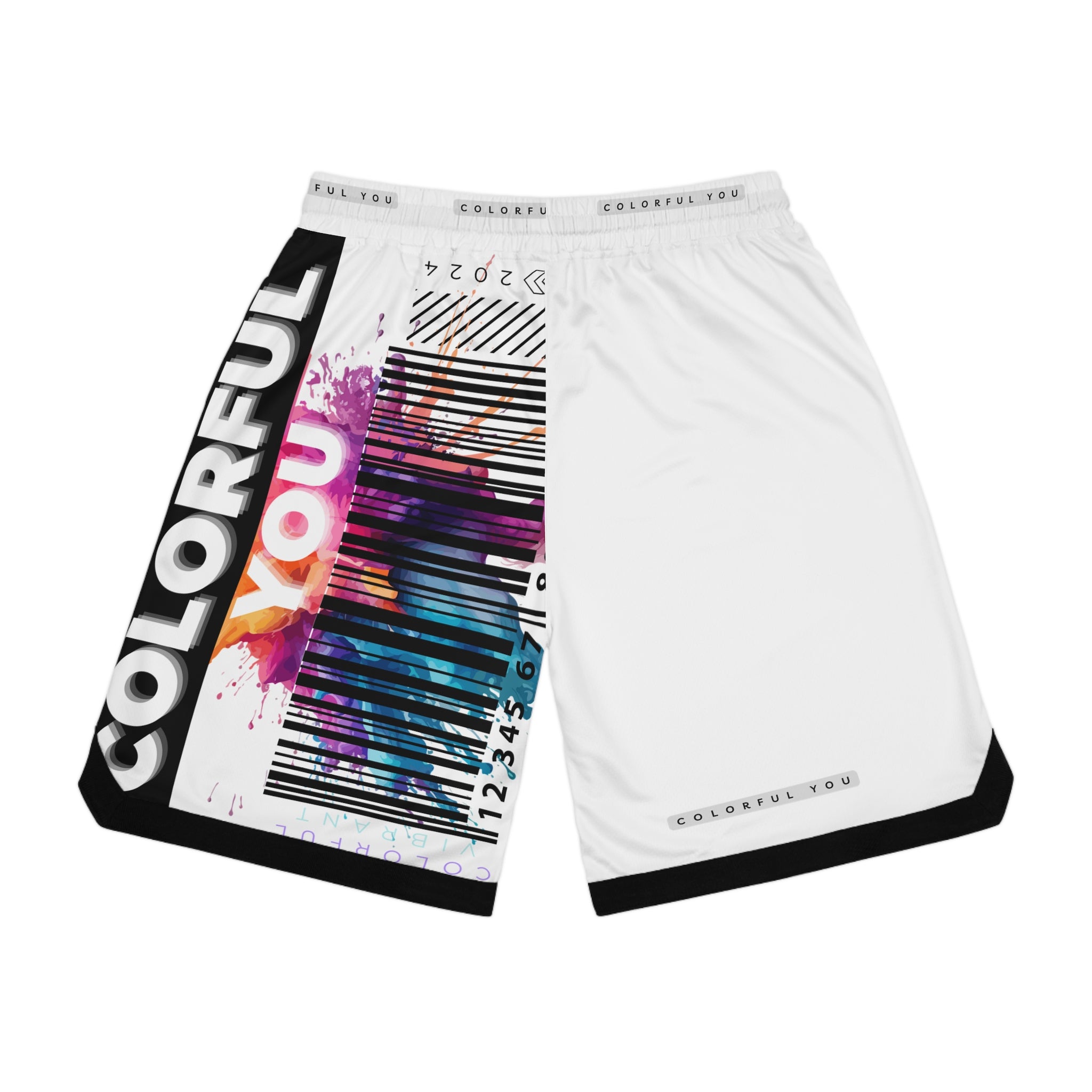 Basketball Rib Shorts (AOP)