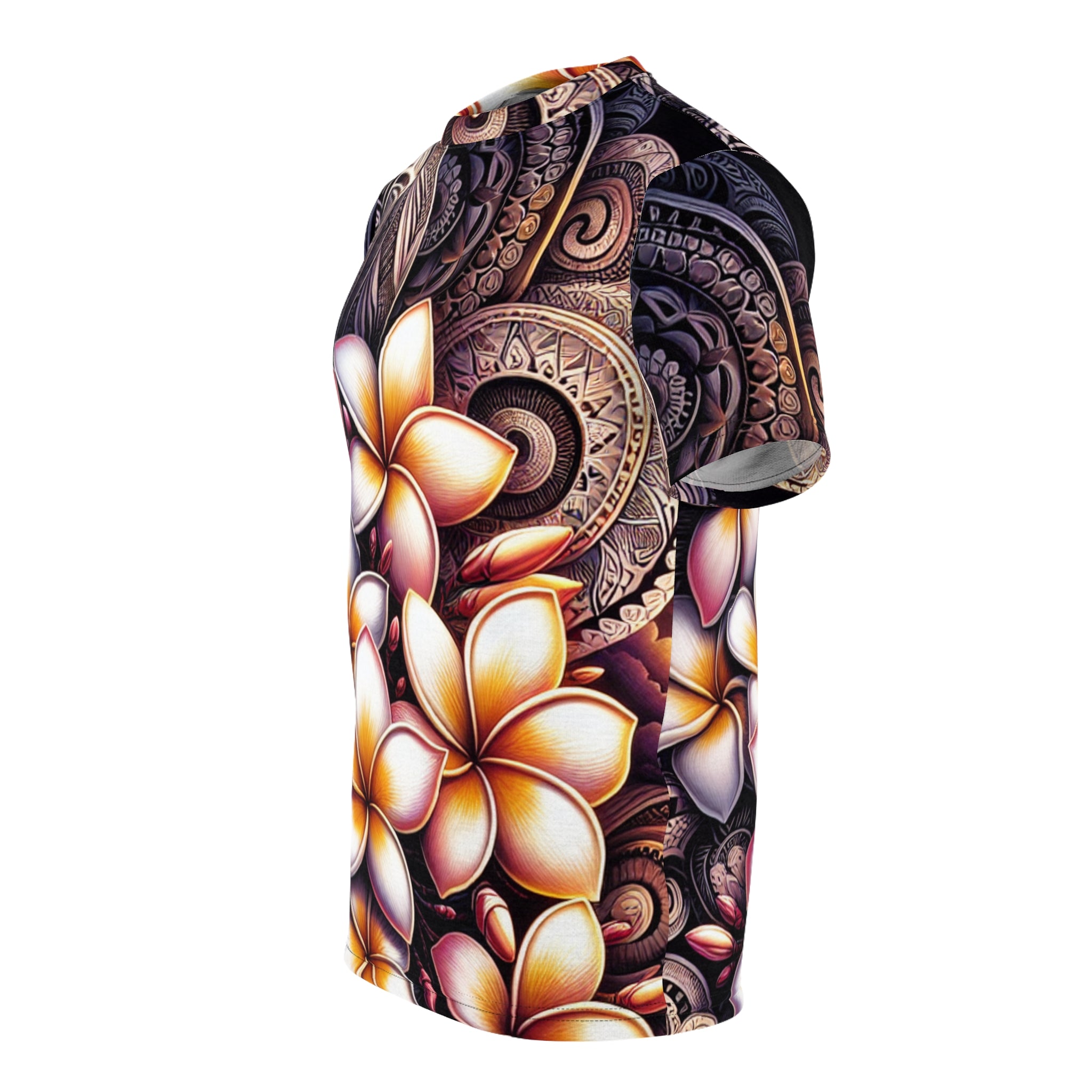 Tropical Yellow Frangipani Full Print (AOP)