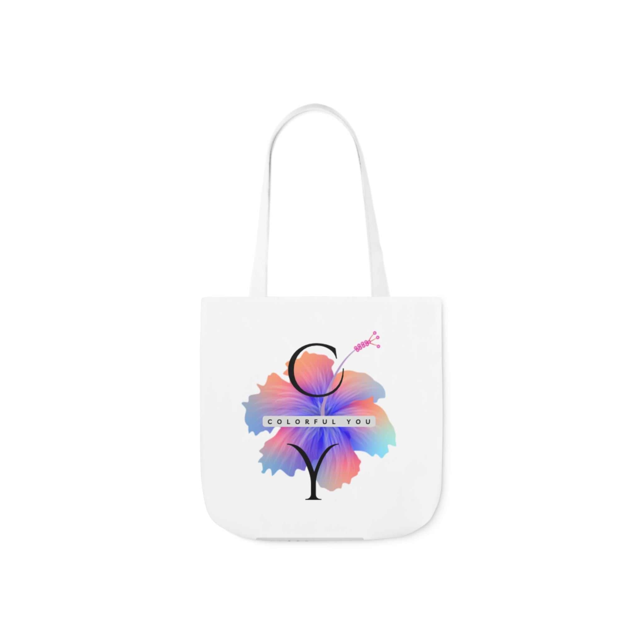 Canvas Tote Bag, 5-Color Straps – Durable, Stylish & Spacious Design."