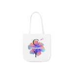 Canvas Tote Bag, 5-Color Straps