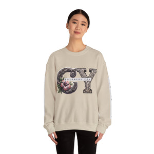 Colorful You Floral Crewneck Sweatshirt - Unisex Heavy Blend