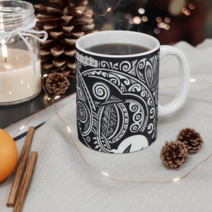 Colorful You Tropical Mug - 11oz Coffee Cup with Elegant Design
