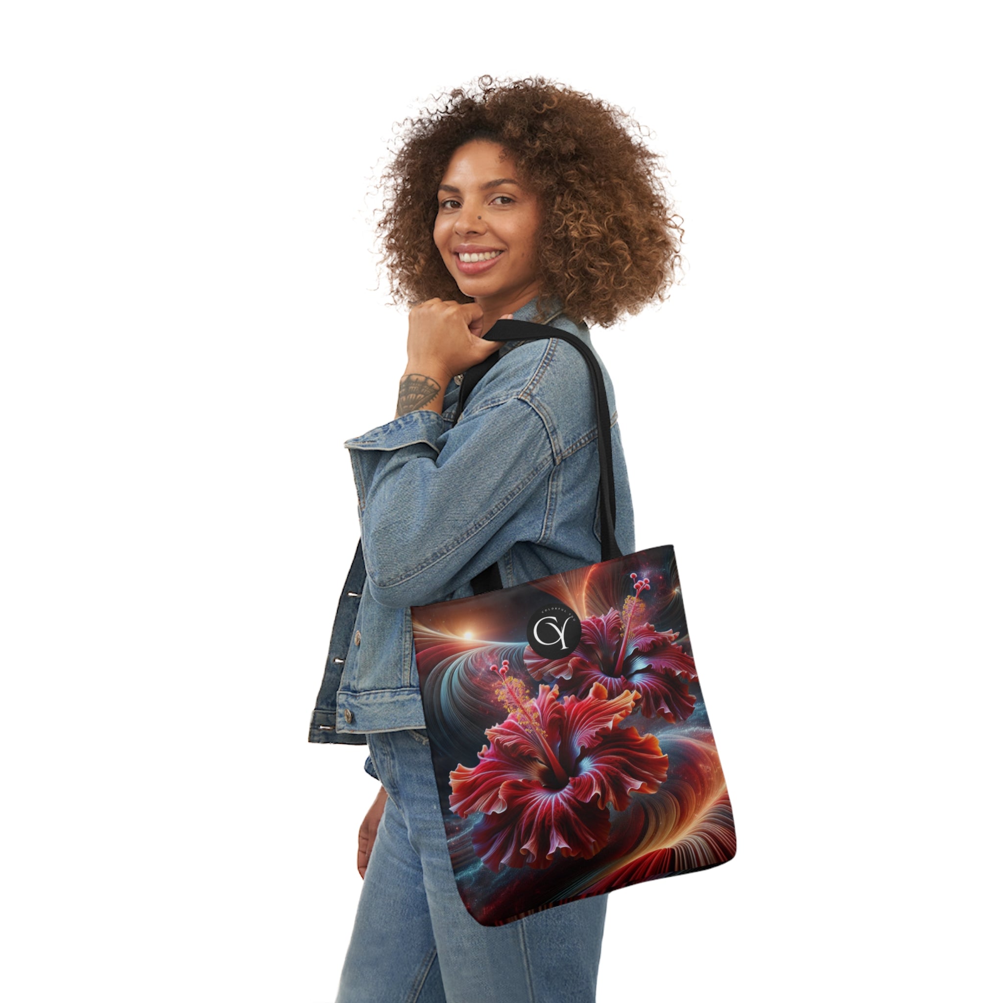 Canvas Tote Bag, 5-Color Straps
