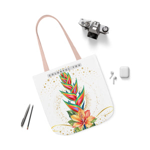 Canvas Tote Bag, 5-Color Straps