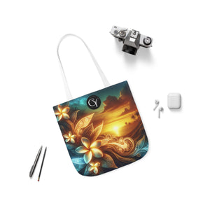 Tropical Canvas Tote Bag