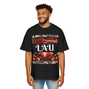 Lau Represent Sunset Heavy Oversized Tee - Perfect for Beach Lovers