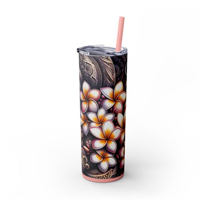 Skinny Tumbler with Straw, 20oz