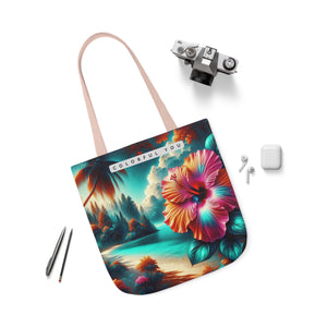 Canvas Tote Bag, 5-Color Straps