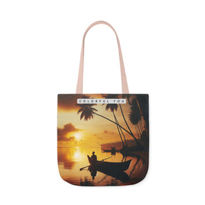 Canvas Tote Bag, 5-Color Straps