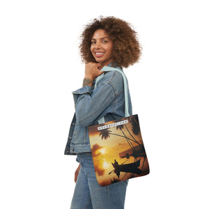Canvas Tote Bag, 5-Color Straps