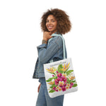 Canvas Tote Bag, 5-Color Straps