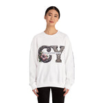Colorful You Floral Crewneck Sweatshirt - Unisex Heavy Blend